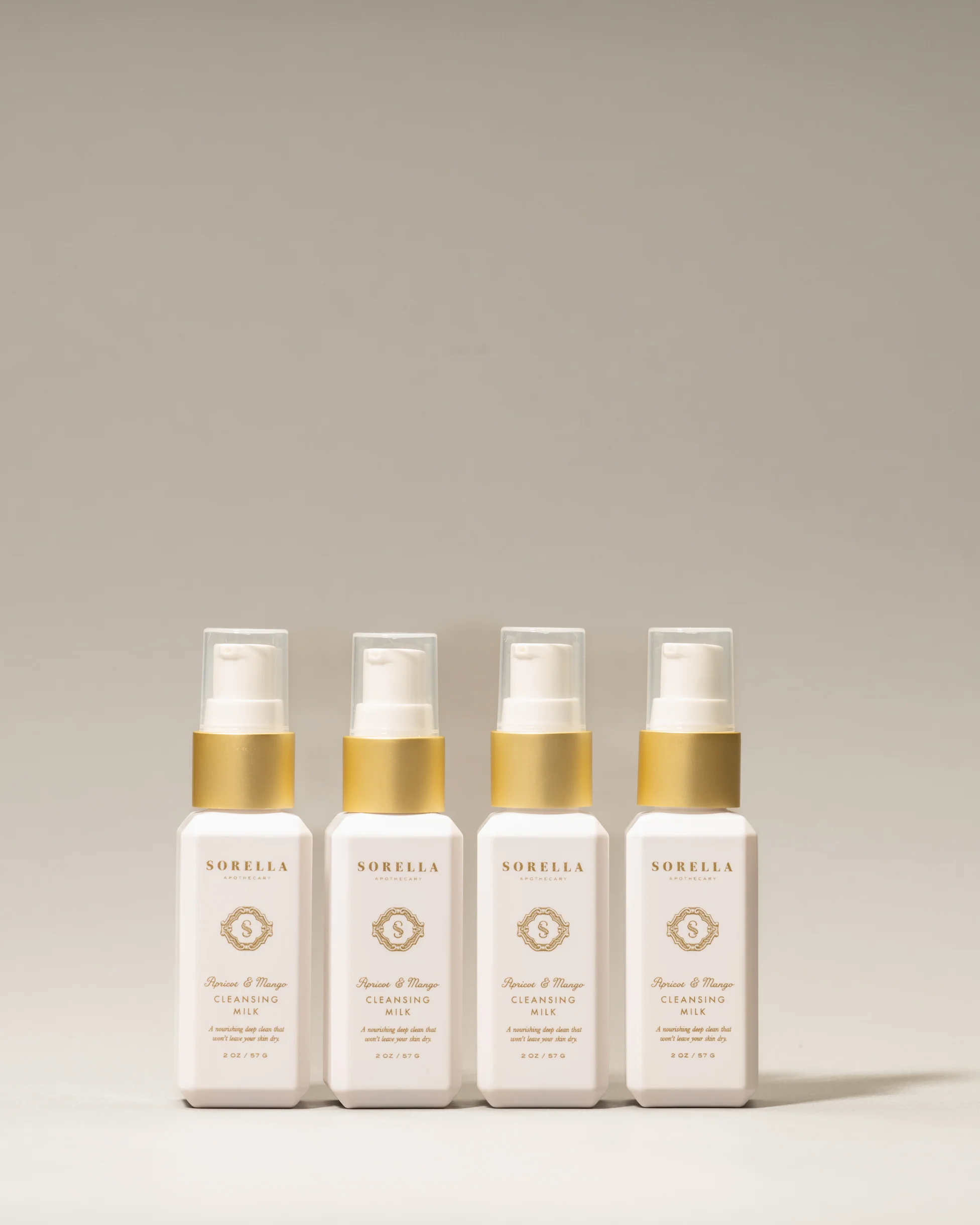 Apricot Mango Cleansing Milk Minis - 4 Pack