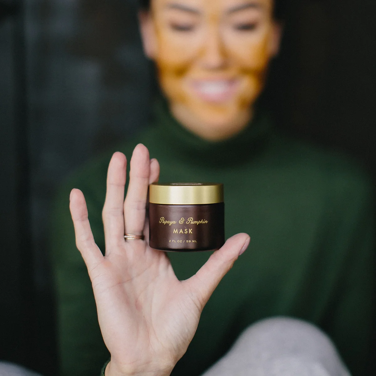 Papaya and Pumpkin Mask - 2oz. - Image 4