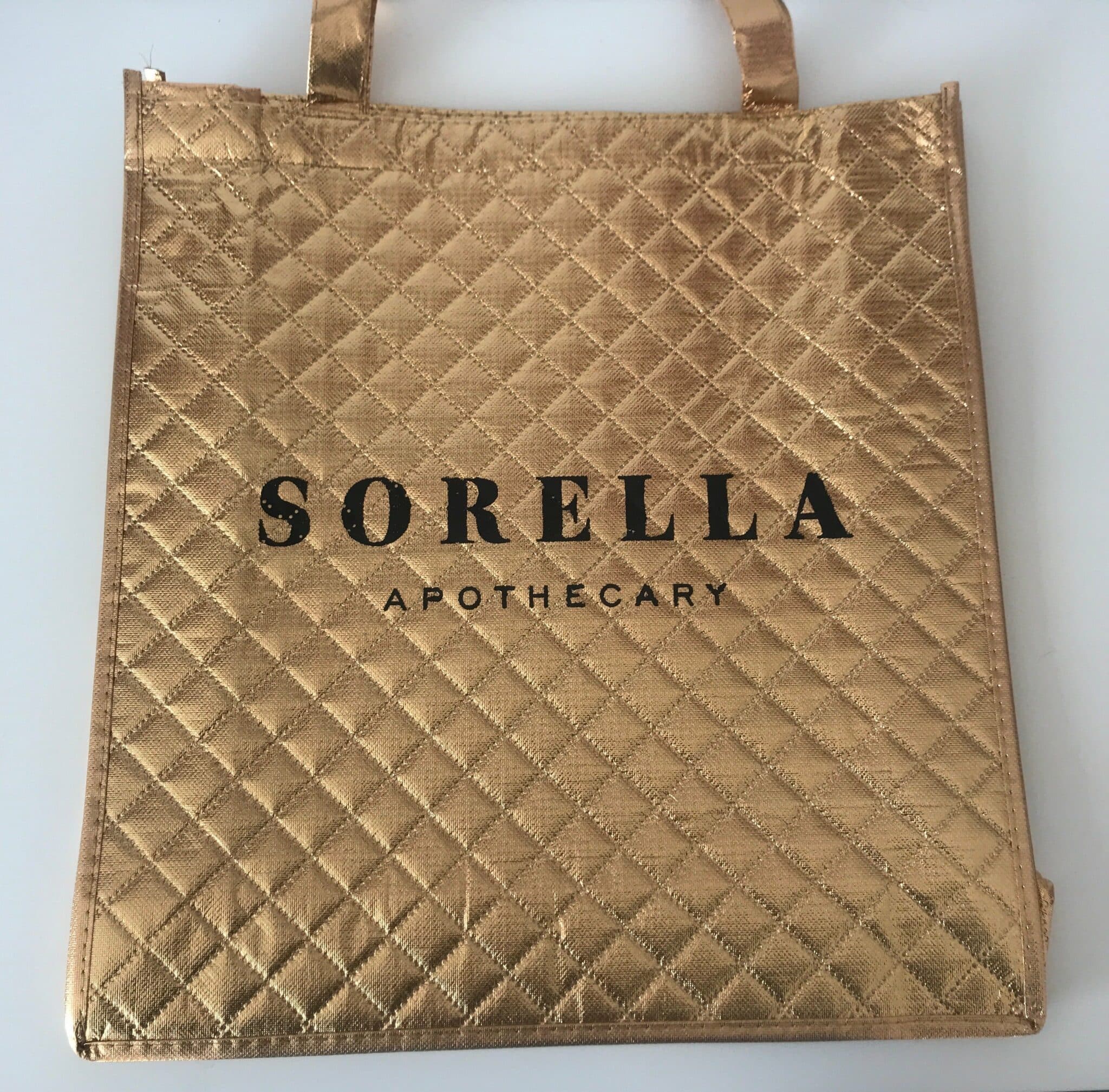 Sorella Gold Quilted Bags (25)