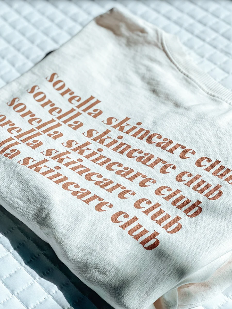 Sorella Skincare Club Sweatshirt - Image 3