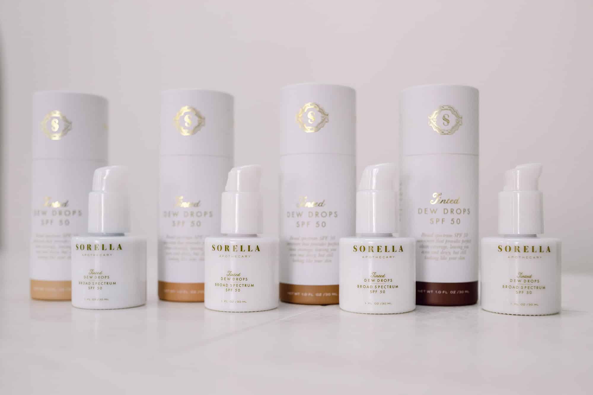 Tinted SPF Special: (1) of each shade of Tinted Dew Drops